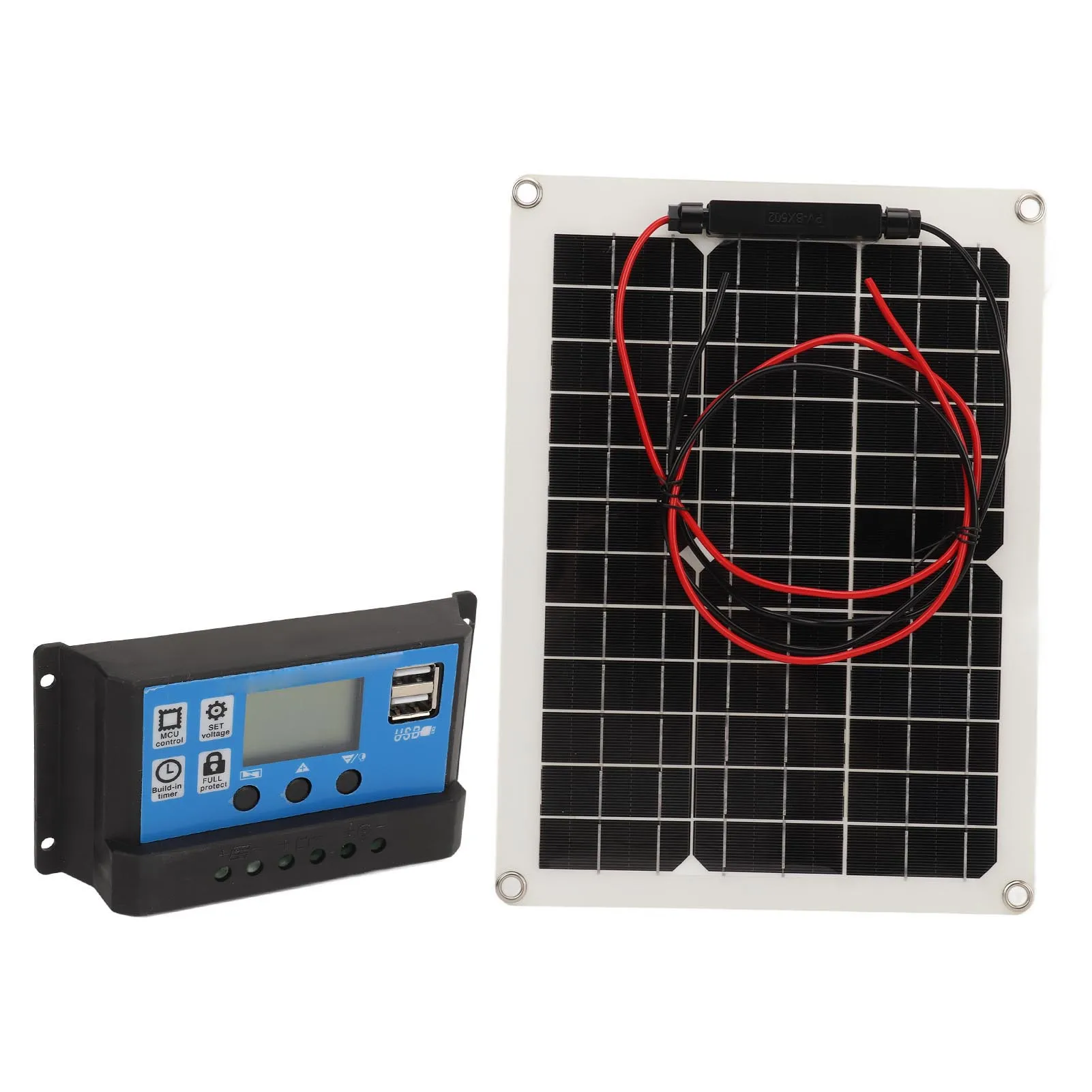 Комплект солнечных панелей 300 Вт DC 12 В 24 50A IP67 водонепроницаемая