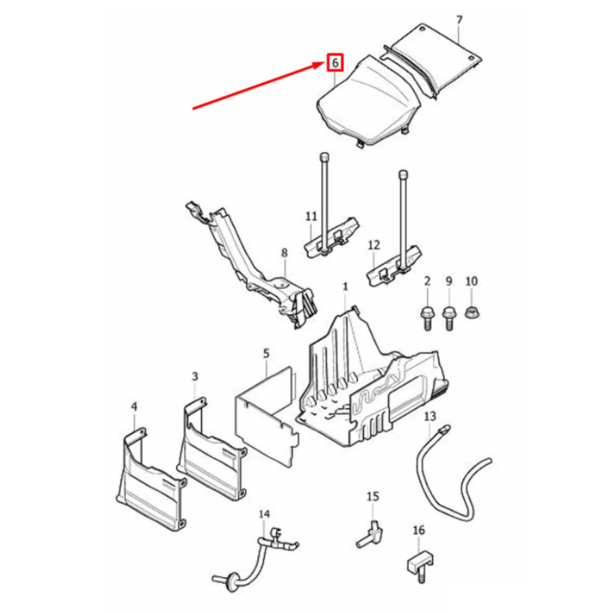 Автомобильный аккумулятор передняя крышка 31353766 ДЛЯ S60 S80 V70 XC60 XC70 2008-2018 внешняя