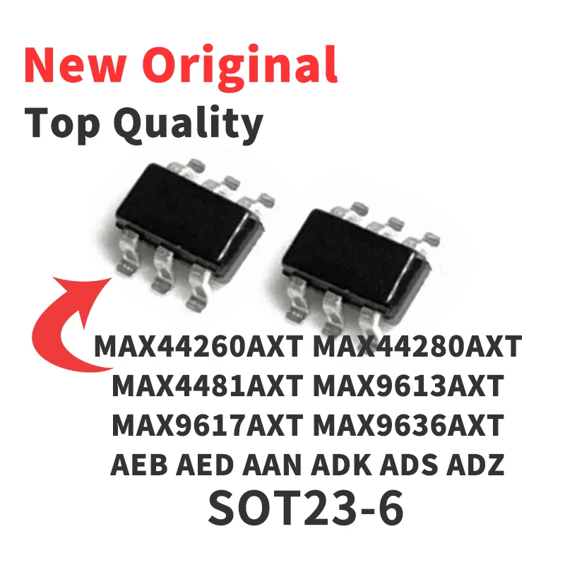 1 шт., MAX44260AXT, MAX44280AXT, MAX4481AXT, MAX9613AXT, MAX9617AXT, MAX9636AXT, AEB, AED AAN ADK ADS, ADZ, стандартный чип, новая Оригинальная интегральная схема