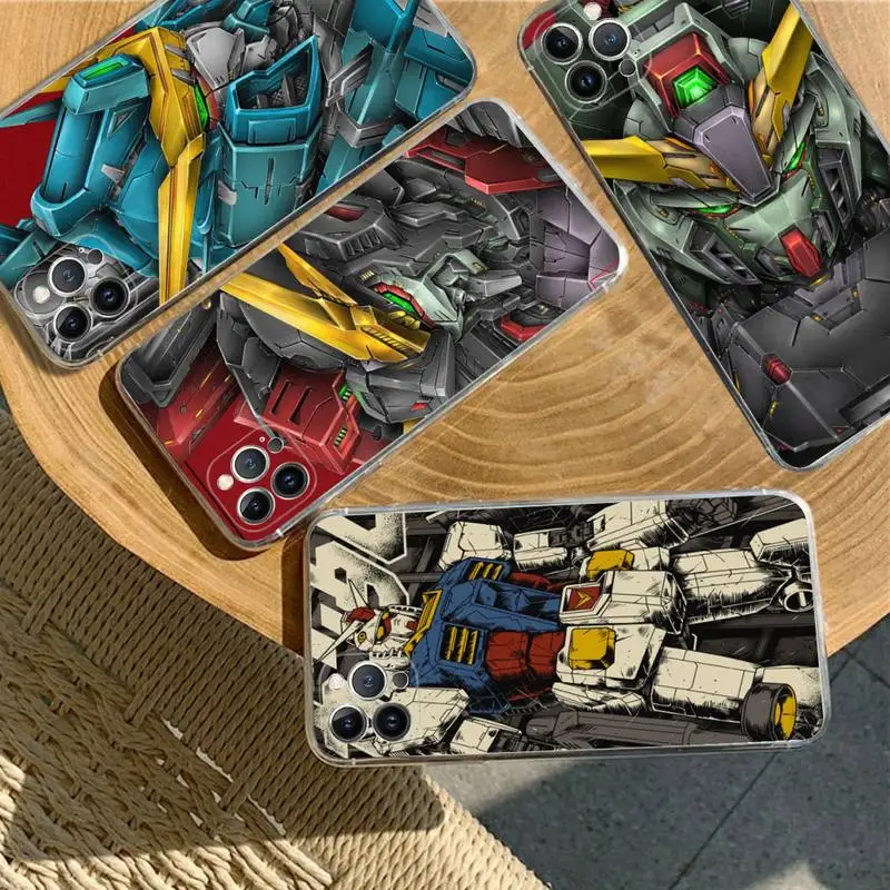 

Bandai GUNDAM Phone Case for iPhone 11 12 13 mini pro XS MAX 8 7 6 6S Plus X 5S SE 2020 XR cover