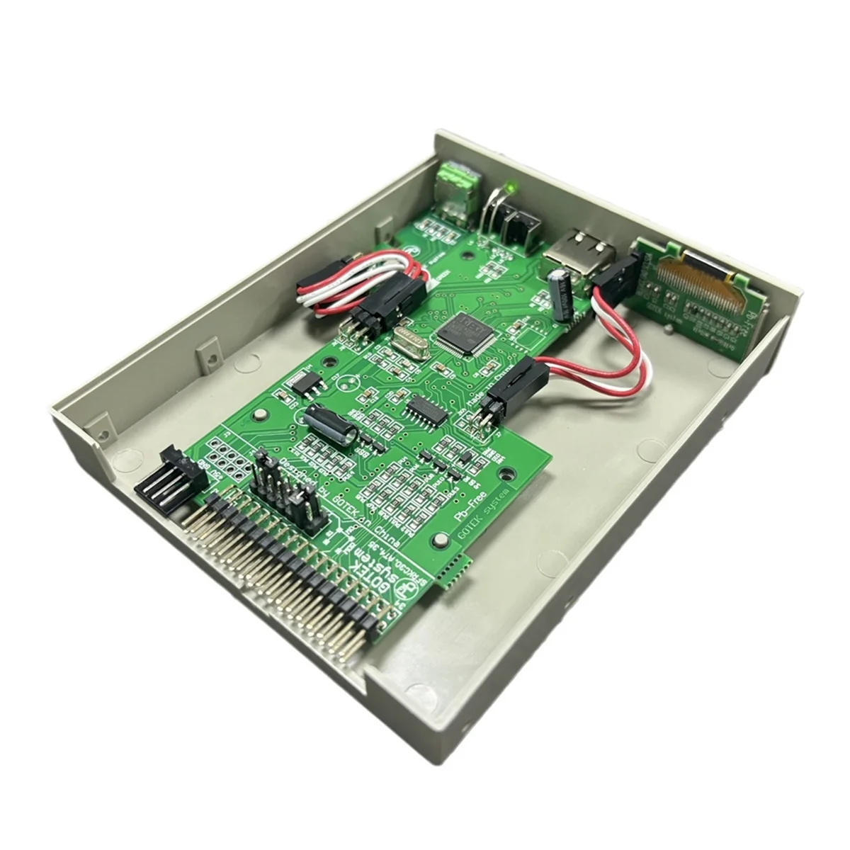 Фото A40I SFRM44-U100LQD-435 Эмулятор гибкого дисковода с OLED-экраном и поворотным энкодером OLED-флеш-дисковым приводом №1