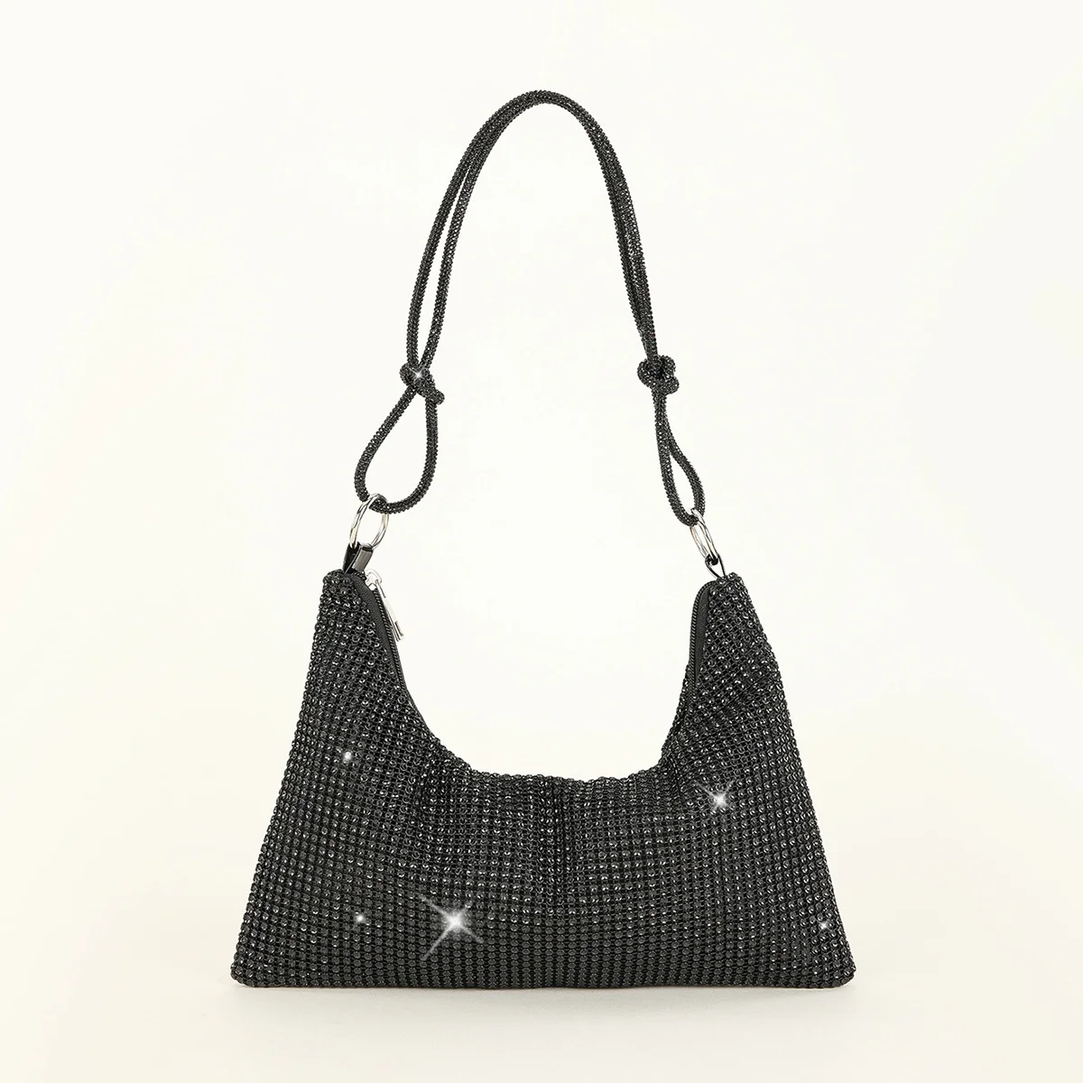 

2023 New armpit bag with diamond inlaid fashion bags small crowd one shoulder dinner bag pink purses and handbags