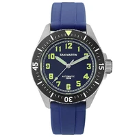 diving watch mens watch automatic mechanical watch waterproof luminous black and green water ghost