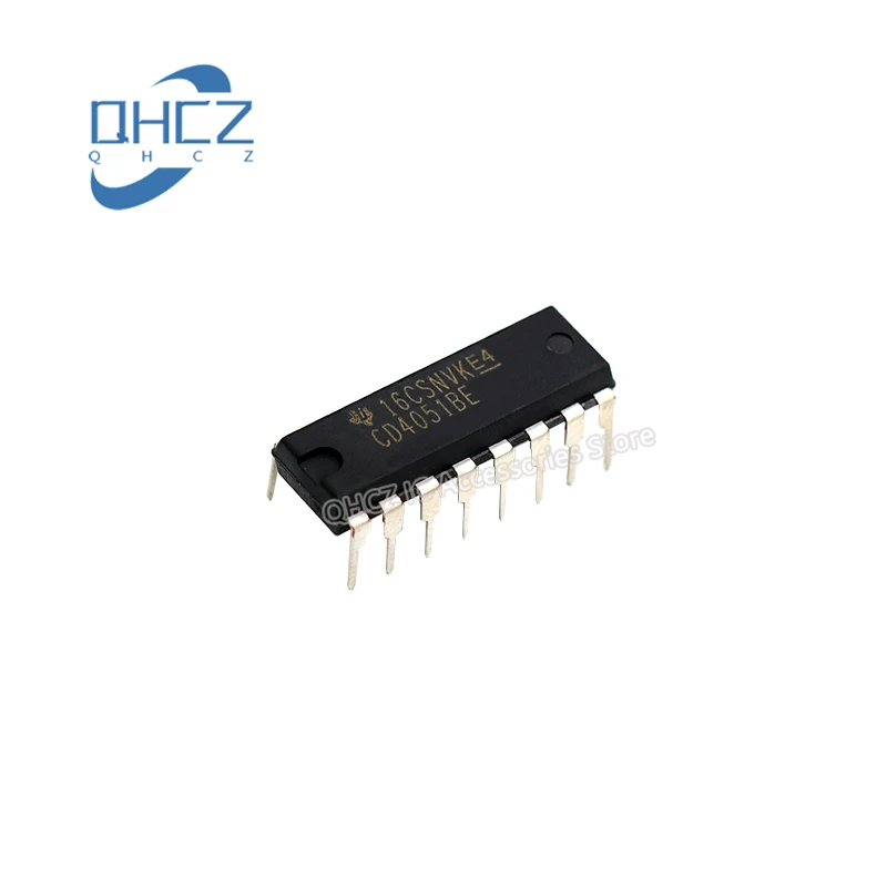 

10pcs CD4051BE DIP-16 Interface - Analog Switch New and Original IC chip In Stock