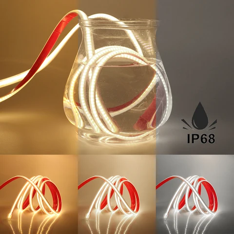 Светодиодная лента XUNATA COB 220В 288leds/м 3000K 4000K 6000K