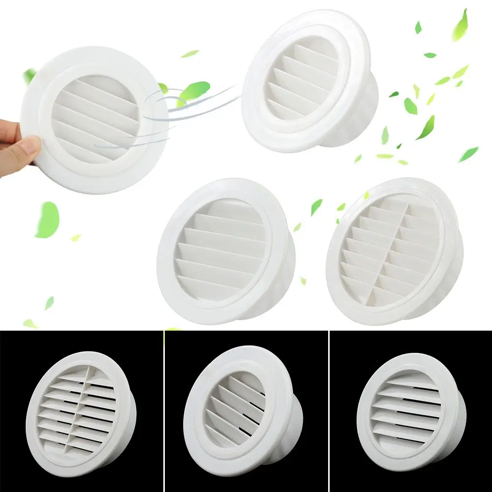 

Кухонная плоская канальная круглая Регулируемая решетка радиатора системы HVAC, вентиляционная сетка, вентиляционная решетка