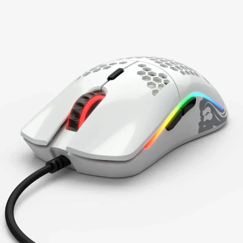 Превосходная модель O Проводная игровая мышь с зеркальной отделкой 12000 DPI