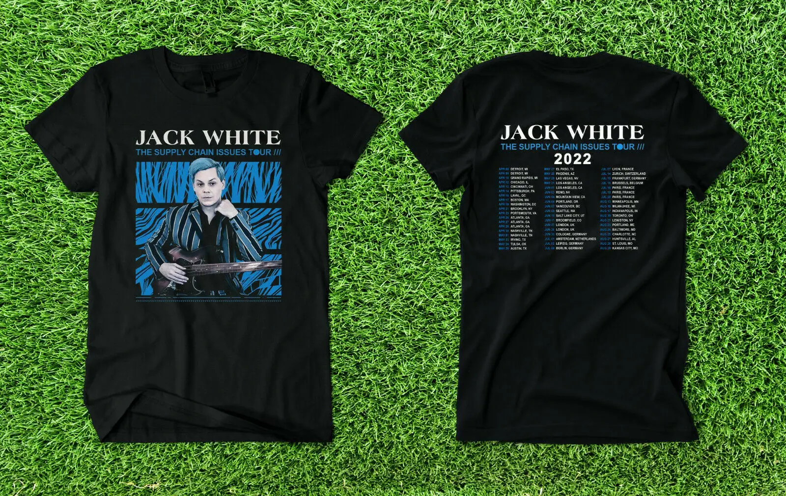 

Jack White The Supply Chain Issue Tour 2022 Tee | Heavy Cotton T-shirt