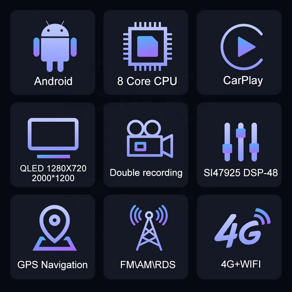 Автомобильная магнитола Jmance для Toyota мультимедийная система на Android с 7-дюймовым