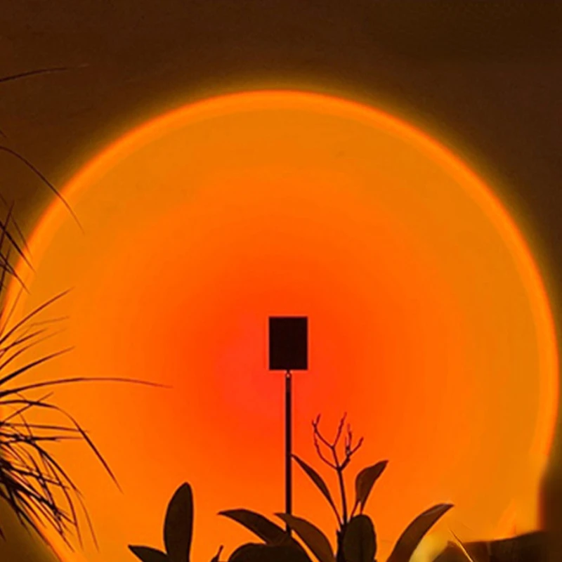 

Итальянский напольный светильник с закатом, проекционная лампа для гостиной, спальни, фото, атмосферное оформление, сетчатый красный дизайнерский напольный светильник с закатом