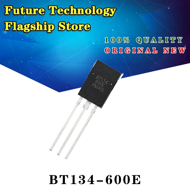

10PCS BT134-600E TO126 BT134-600 BT134 600E TO-126 Новый и оригинальный чипсет IC