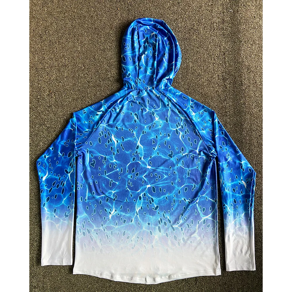 Кофта С Рыбками SPELISPOS одежда солнцезащитная с защитой от УФ-лучей UPF50 + летняя