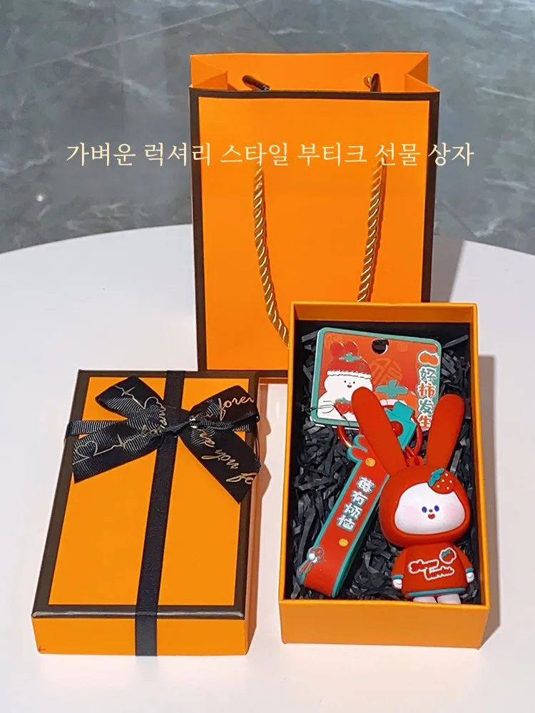 Интернет-брелок знаменитостей с фруктами и эластичными ушками кролика женский