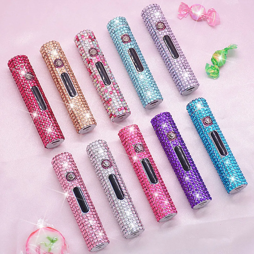 Usb Rechargeable Double Arc Plasma Lighters Smoking Accessor