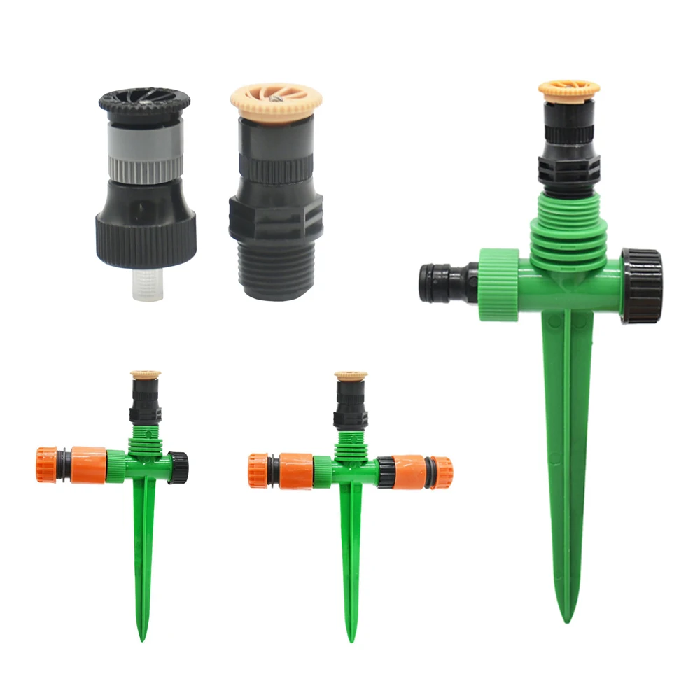 Water Sprinkler With 1/2 Inch Thread Plastic Support 0-360 D