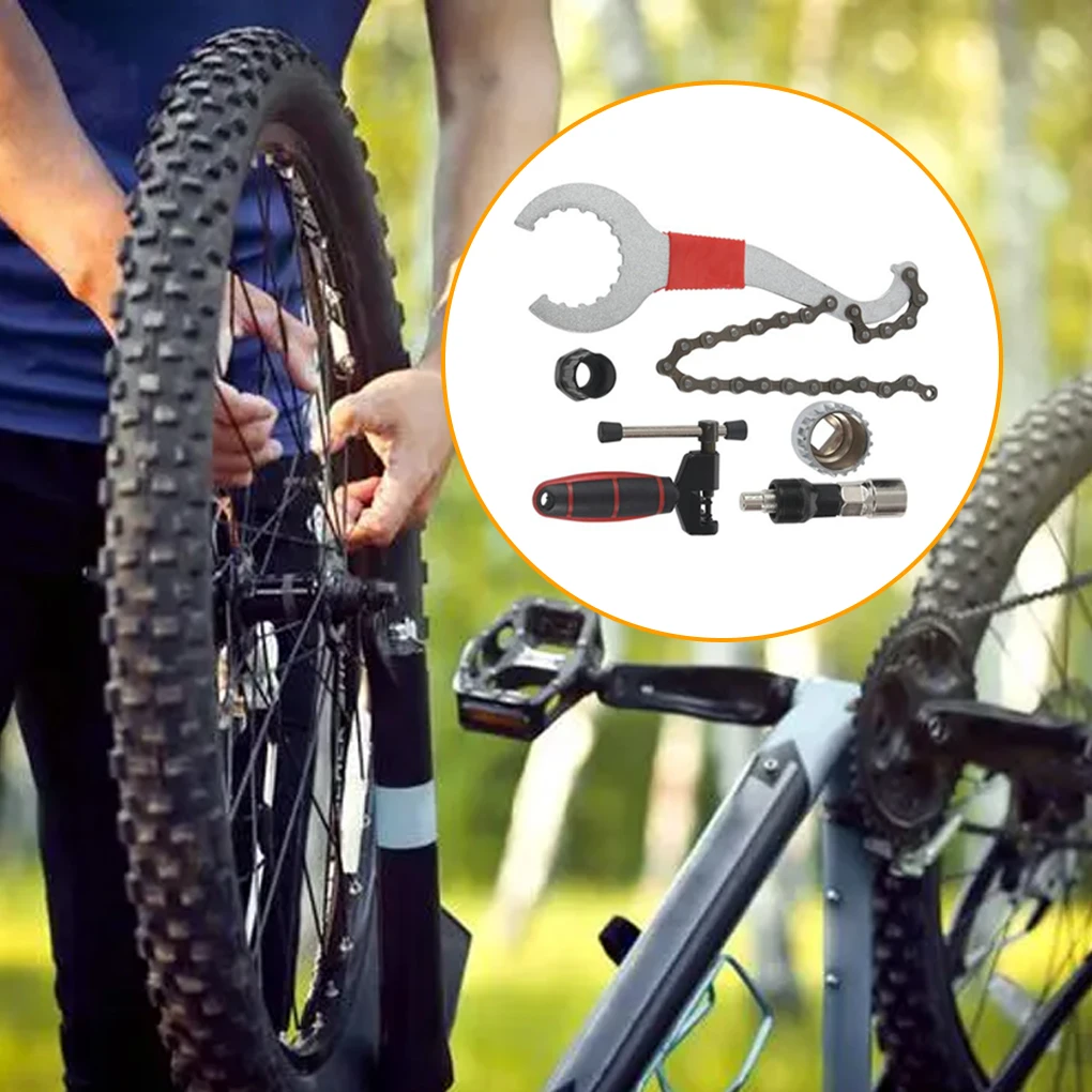 

Набор инструментов для ремонта горных велосипедов, профессиональный комплект для ремонта велосипедов