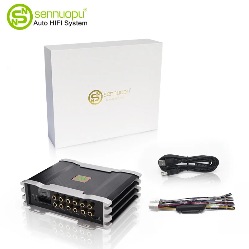 Sennuopu X10B 8-канальный DSP 4-канальный усилитель звука цифровой звуковой процессор