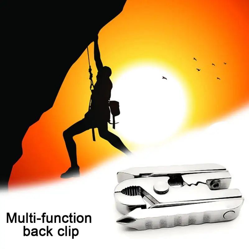 

10 In 1 Pocket Multi-tools Plier Outdoor Mini Portable Folding Muilti-functional Plier Clamp Keychain Hiking Camping Tool 75g