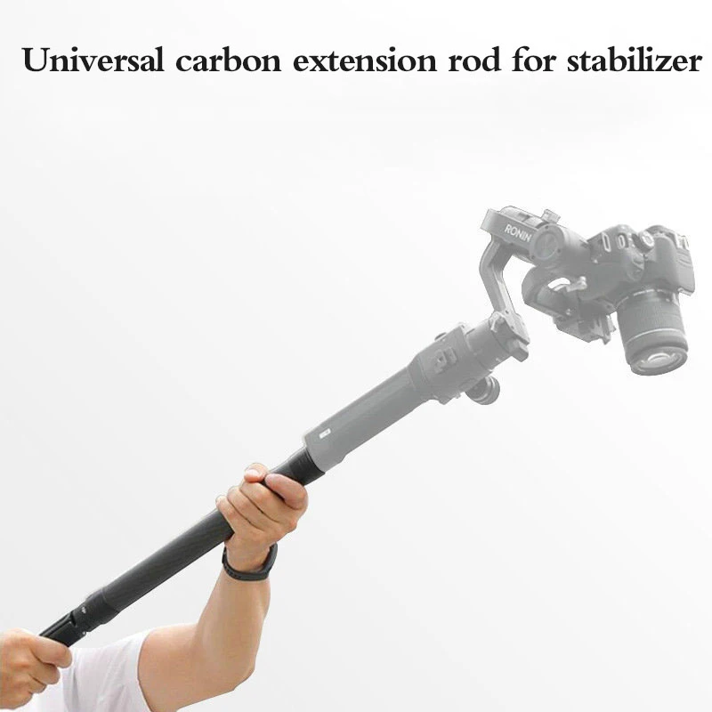 

DH10 Carbon Fiber Extension Handheld Pole Stick Monopod for DJI Ronin S SC RSC2 Zhiyun Camera Gimbal Stabilizer Accessories