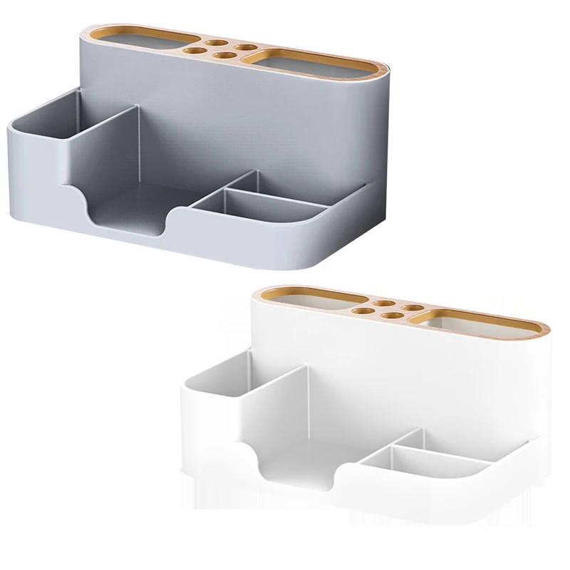 

BMDT-многофункциональная коробка для хранения канцелярских принадлежностей, настольный держатель для ручек, ТВ, косметическая коробка