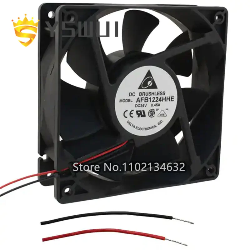 

AFB1224HHE Original FAN AXIAL 120X38MM 24VDC WIRE