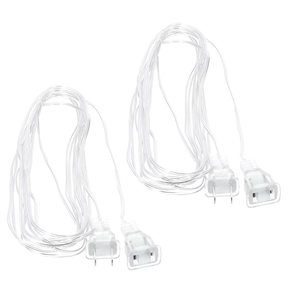 

Curtain Light Extension Cord LED Lamp Cable Party String Accessory (US Plug) LED Light With Colored Light Extension Line