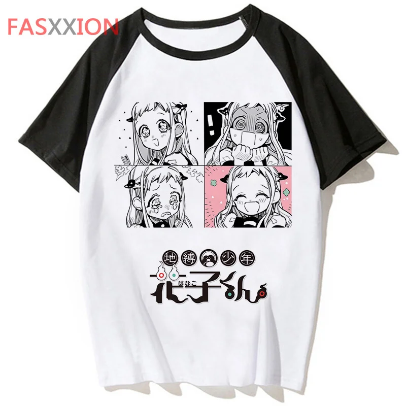 

Футболка hanako kun, футболка, Мужская Футболка harajuku, забавная уличная одежда, топ-хоп, Мужская одежда, хип-стиль