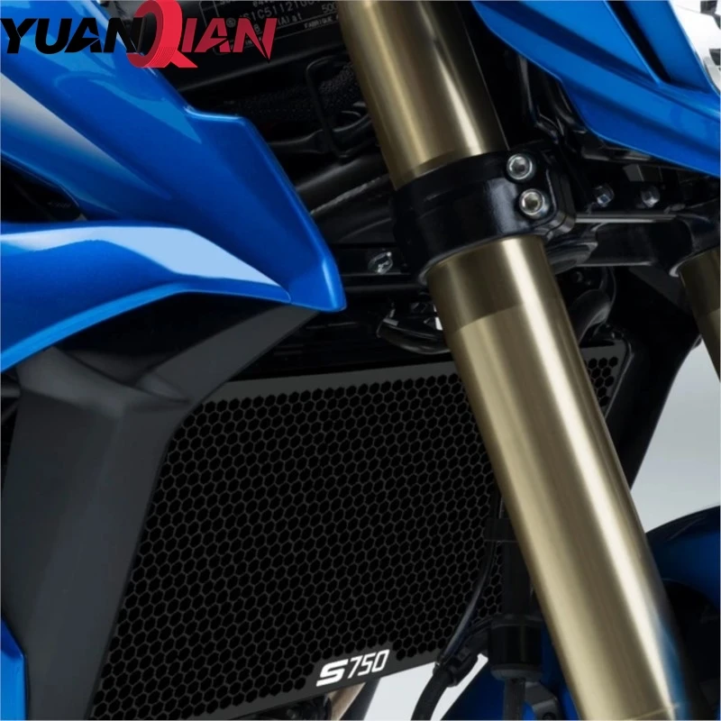 Фото Защитная решетка радиатора для мотоциклов Suzuki GSX-S750, GSX-S750Z, GSX S750, S750Z 2017-2025, 2026 №2