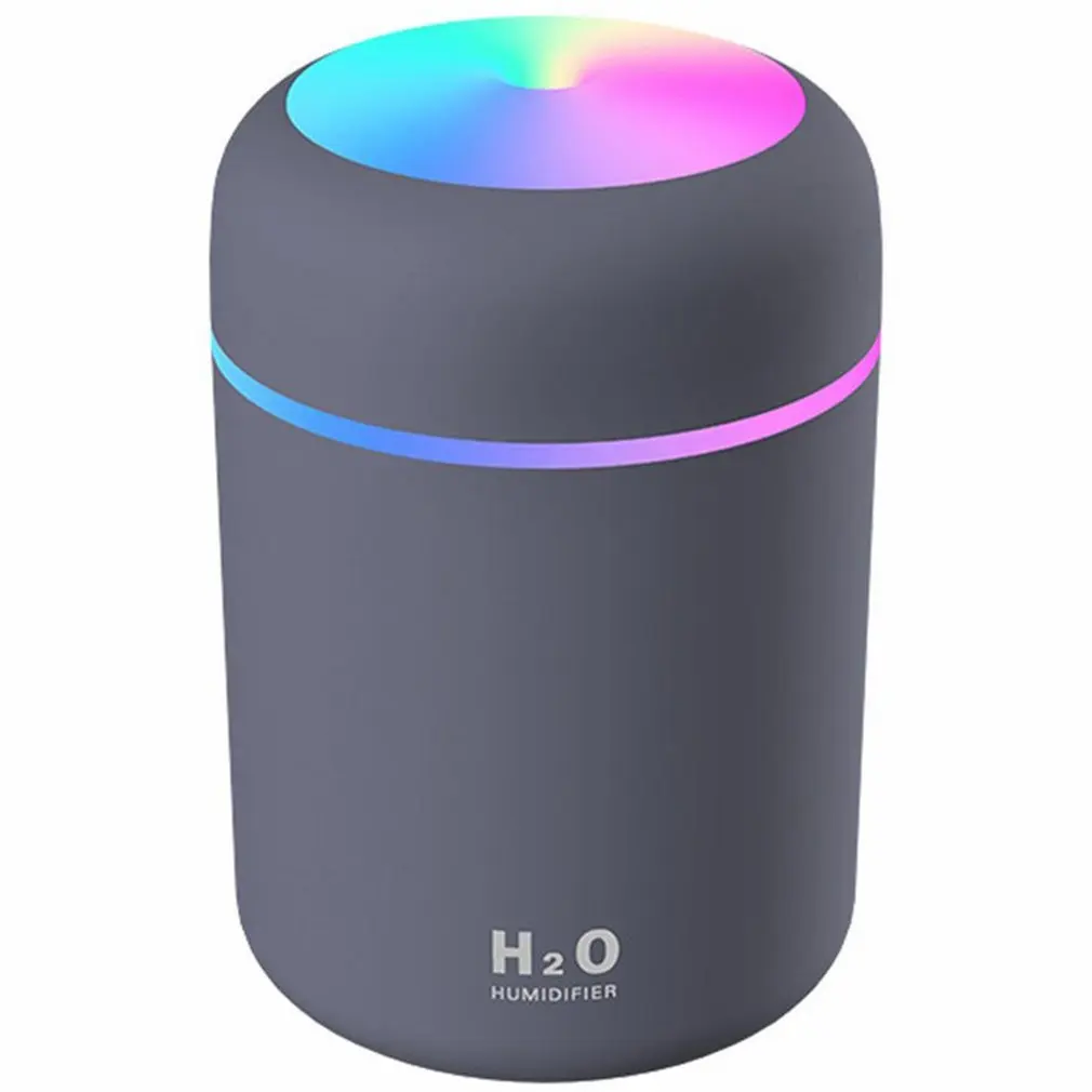 

Mini Humidifier Bedroom Office Living Room Portable Low Noise Diffuser Atmosphere Light Mist Sprayer Humidifier
