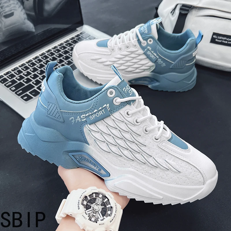 

Men's Shoes Summer 2022 New Mesh Breathable Deodorant and Lightweight Men's Sports Leisure Forrest Gump Daddy Tide Shoes