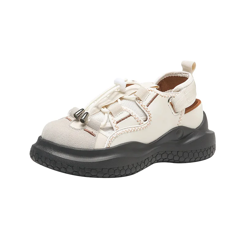 

2023 летние новые дизайнерские роскошные римские сандалии, женские модные повседневные сандалии на платформе, новая дизайнерская обувь для женщин