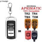 4 в 1 APRIMATIC пульт дистанционного управления для гаражных ворот Замена APRIMATIC TR2 TR4 TM4 TXM дверной пульт дистанционного управления 433,92 МГц открывалка для ворот