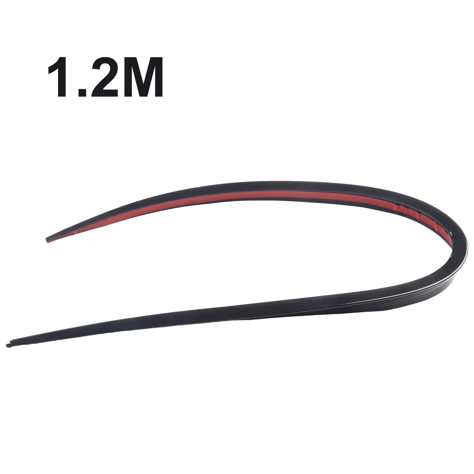 

Высококачественная искусственная наклейка на автомобильный спойлер, мягкая наклейка на крышу из полиуретана, универсальная наклейка на крыло 120 см