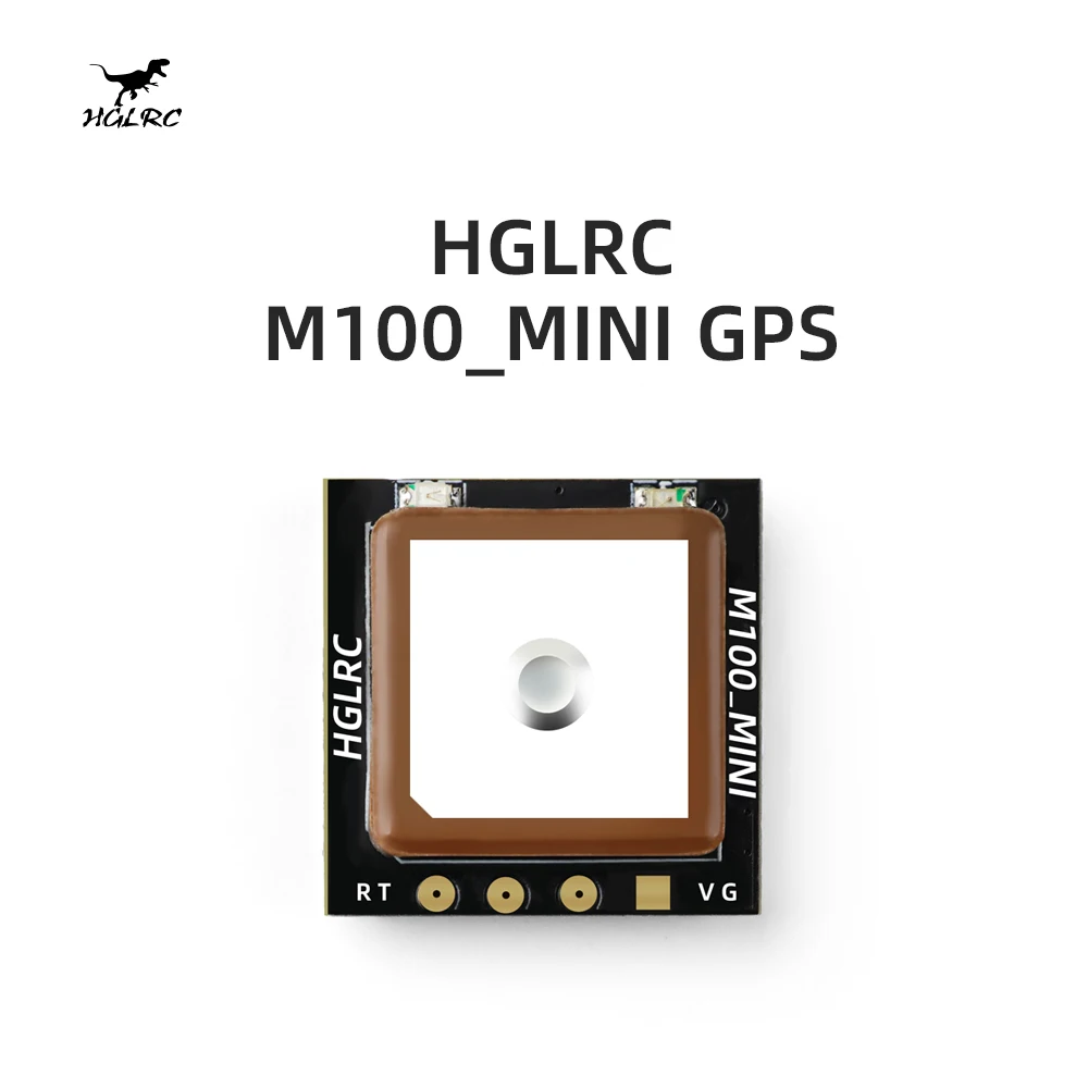 

Мини-GPS HGLRC M100, чип 10-го поколения UBLOX, трехрежимное позиционирование 3,3 в-5 в для FPV гоночного дрона для радиоуправляемого FPV Фристайл-дрона