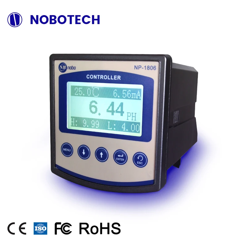 

Water online PH controller with digital PH sensor for water quality testing