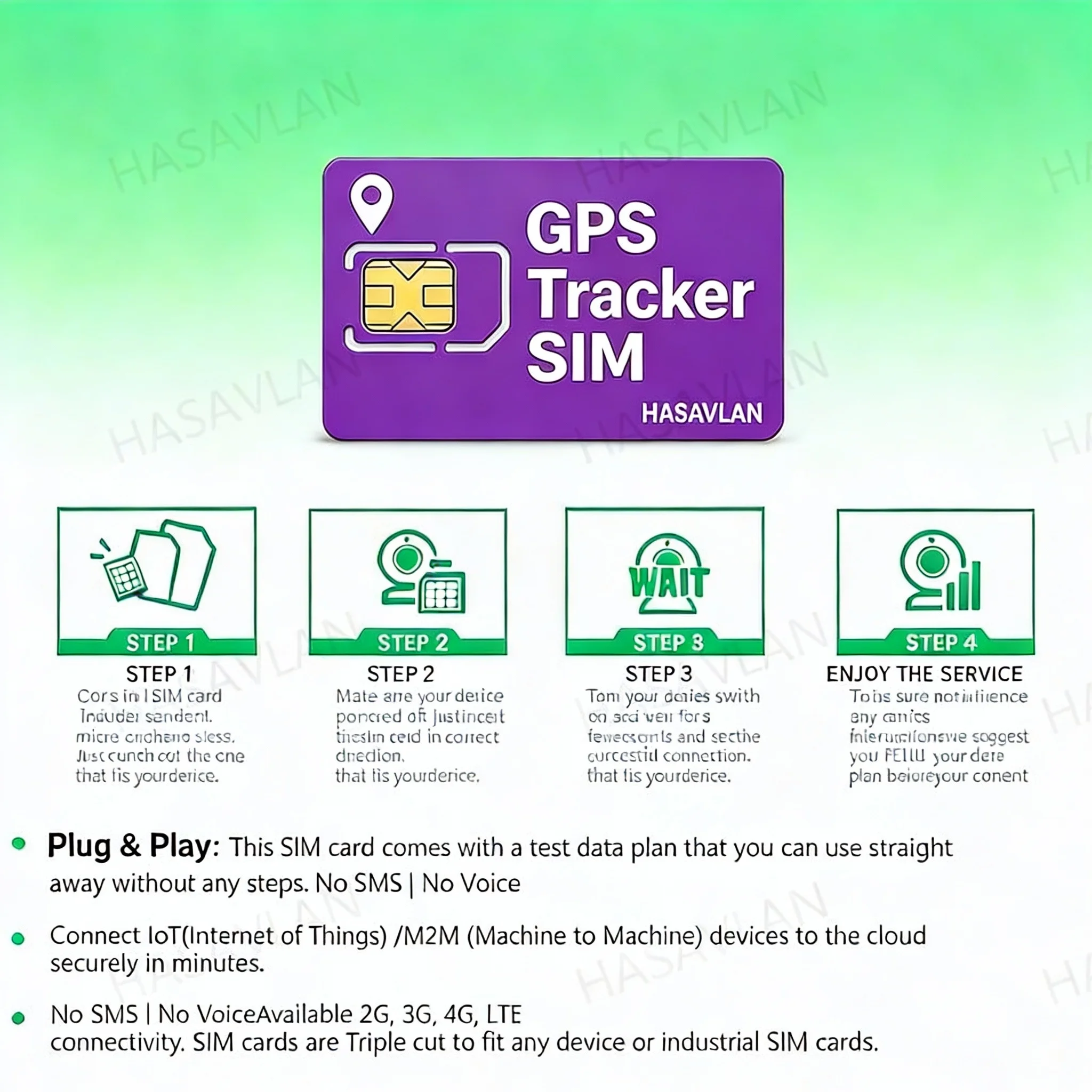 4G GPS-трекер с SIM-картой, Tri-cut Cat1 M2M без контракта, 30 МБ30 дней для TK303F S20, ZOVAGOLO Литва (art.: 3920dcd301dc8) - 3920dcd301dc8