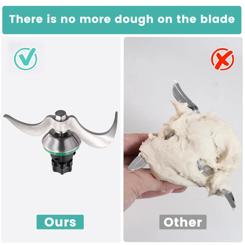 Нож для теста Thermomix сменные аксессуары ножей смешивания подходящие TM6 TM5 TMF нож