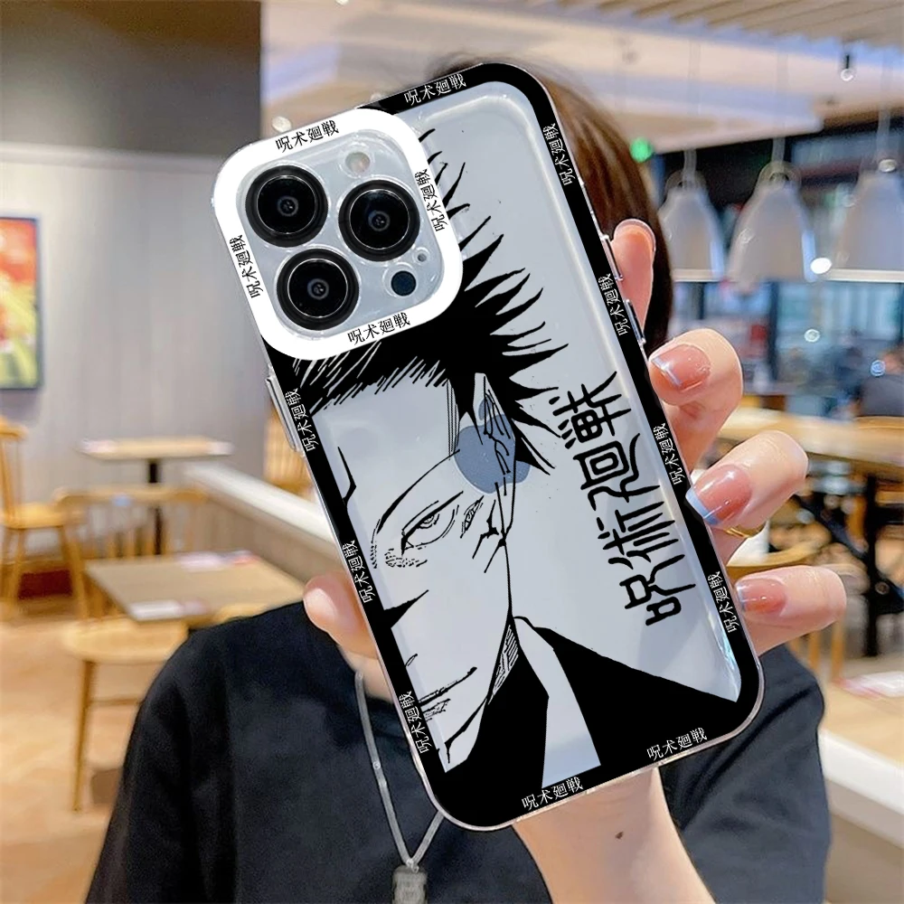 Оригинальный чехол для телефона Jujutsu Kaisen для Motorola Moto G9 G22 G32 G53 G30 G71 G72 G73 Edge 40 Pro, мягкая прозрачная задняя крышка из ТПУ (art.: 3920cb2dd0963) - 3920cb2dd0963