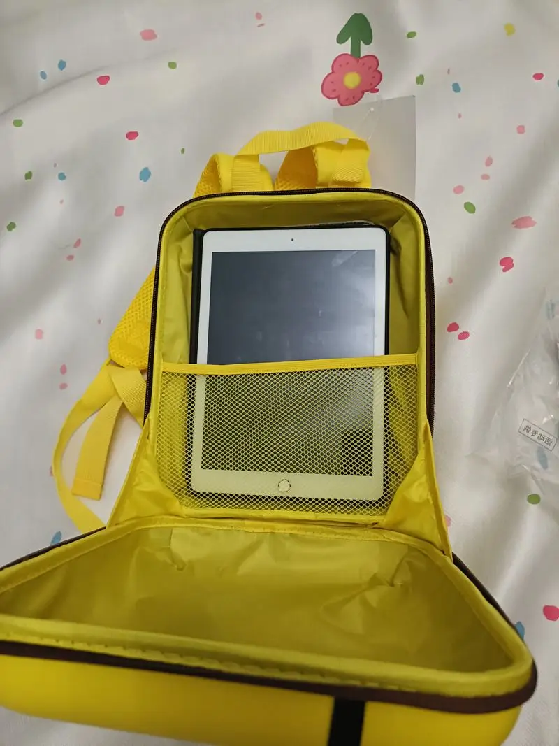 Новый рюкзак Pokémon Kawaii Pikachu, школьная сумка с мультяшным дизайном, маленький размер, жесткий корпус, легкий, для путешествий, активного отдыха и повседневного использования. (art.: 3920dcec83965) - 3920dcec83965