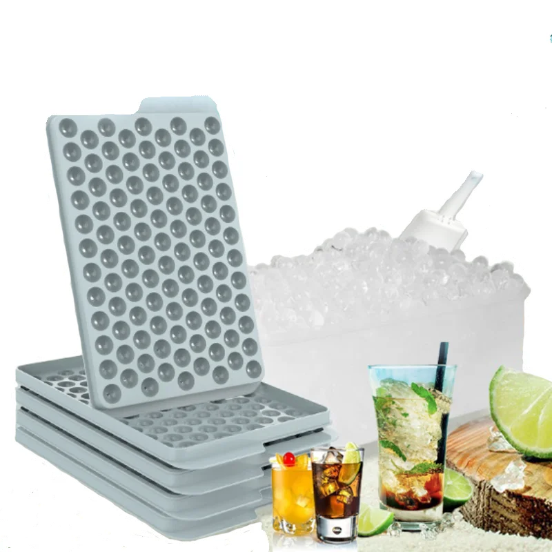 

Upgraded Ball Free Mini Tray Chilling Cube Tools Maker Crushed Ice Mold Silicona Ice Juice Drinks Trays Tiny For Coffee Ice