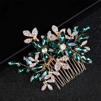 crystal bridal hair accessories ladies tiara rhinestone bridal tiara bridal comb wedding hair clip