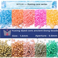 1 6mm miyuki yuxing dyed core antique rice bead diy bracelet jewelry earring accessories imported from japan