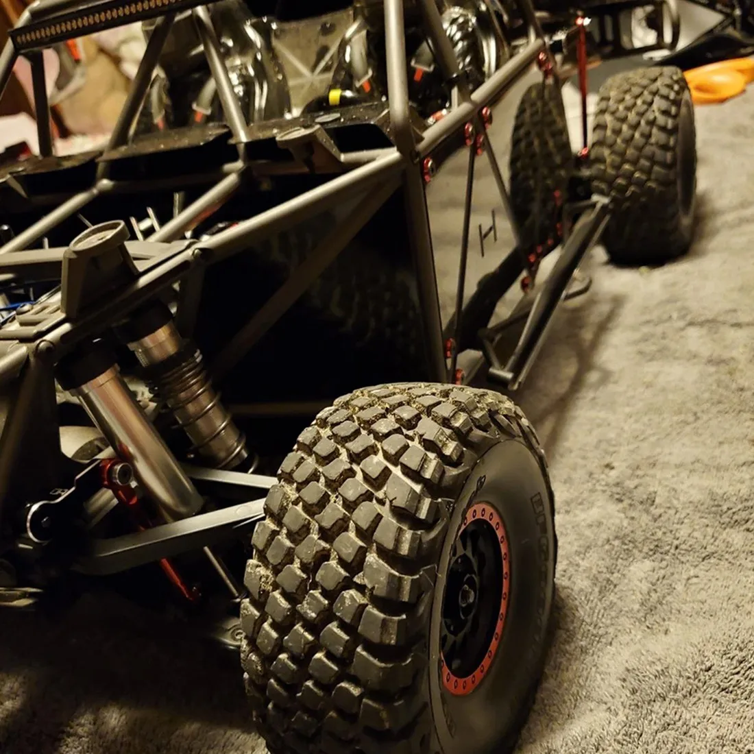 Набор металлических передних и задних балок для радиоуправляемых автомобилей UDR