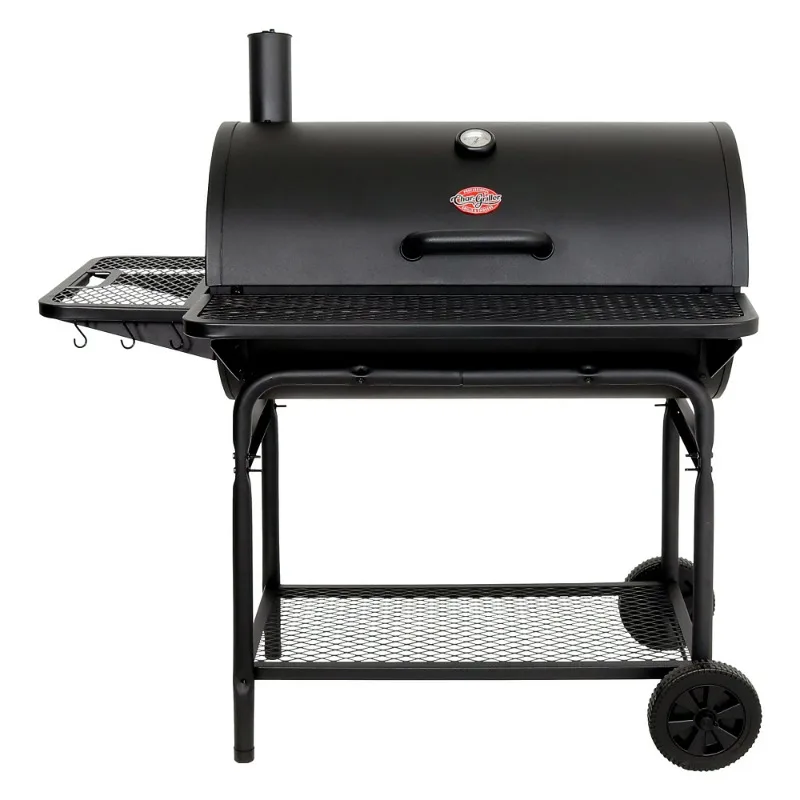 

Char-Griller Pro Deluxe XL Charcoal Barrel Grill