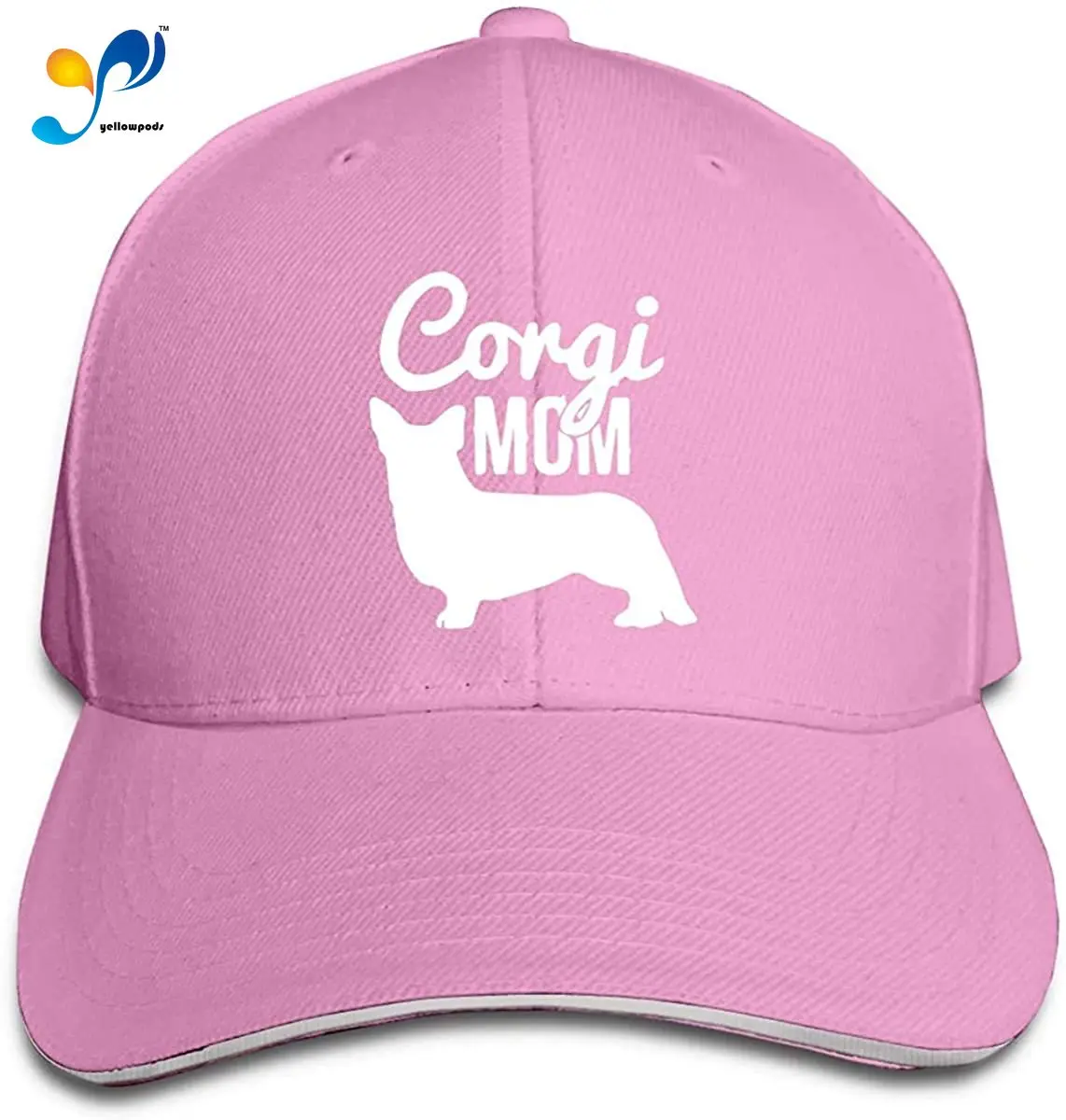 

Classic Corgi Mom Baseball Cap Adjustable Peaked Sandwich Hats