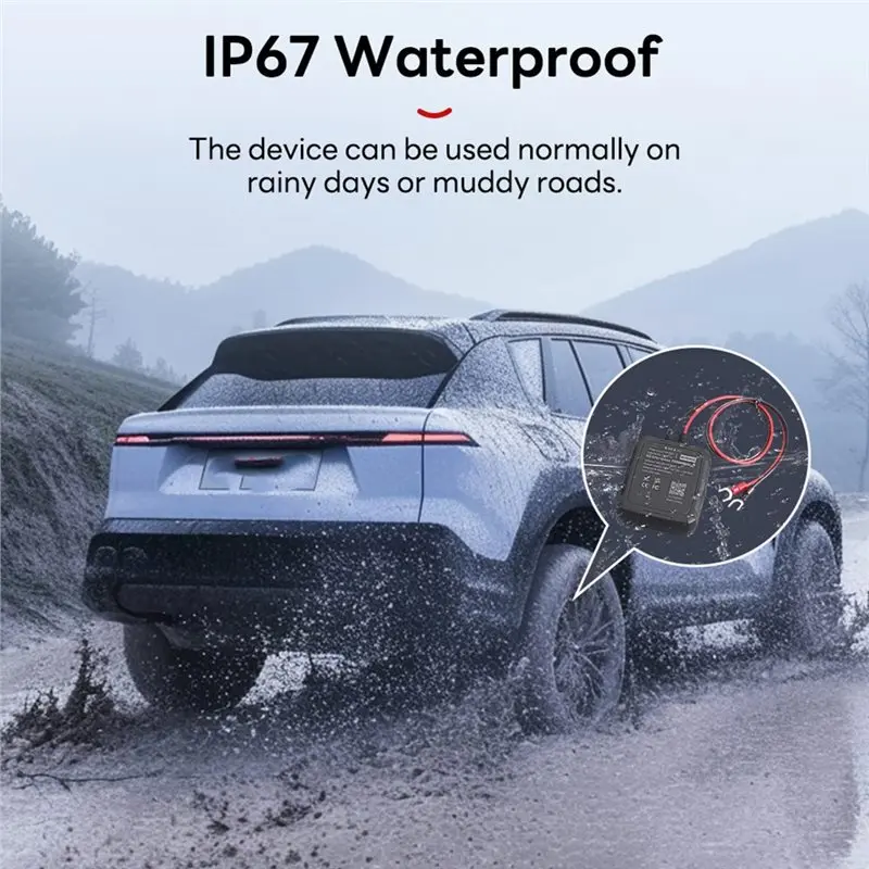 Фото 【НОВИНКА】IP67 Водонепроницаемый автомобильный GPS-трекер 4G Plug Play Противоугонное местоположение в реальном времени Мотоцикл Мини GPS-устройство слежения Пожизненное №5