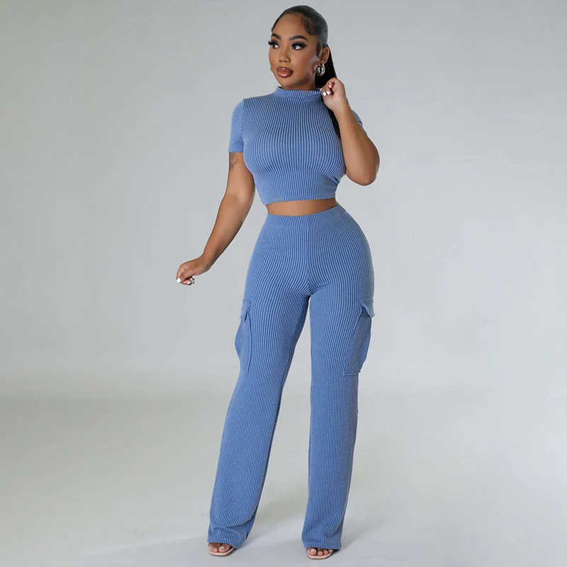 BIIKPIIK однотонный вязаный комплект из двух предметов одежда для активного отдыха