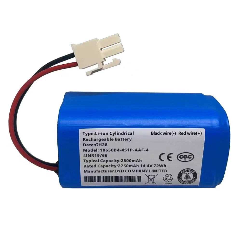 Литий-ионный аккумулятор BYD 2800 мАч для робота-пылесоса