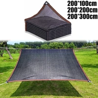 pe sun shade net anti uv black shadecloth 123m waterproof ventilated sail roll mesh garden outdoor high density woven net
