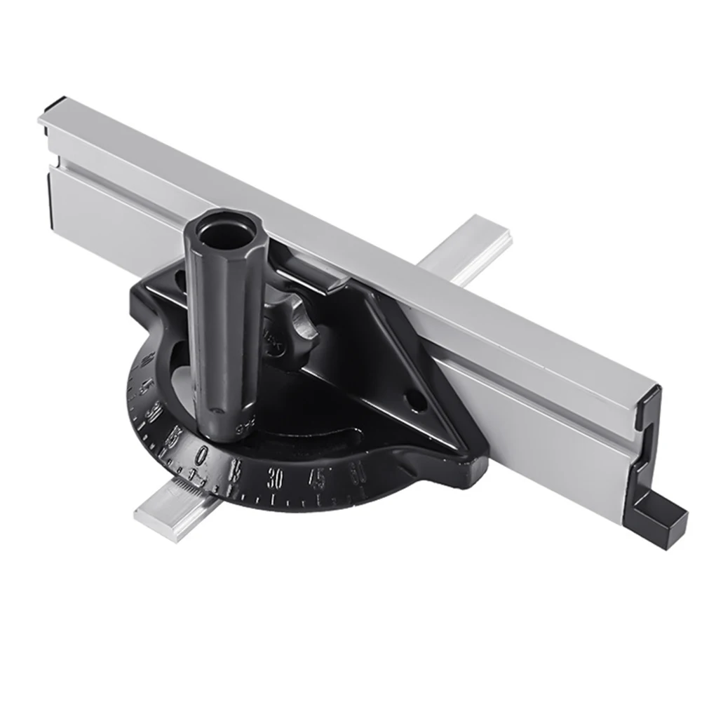 

Angle Plate Ruler Miter Gauge Adjustable Alluminium Alloy For Table Saw Push Block Fence System Wood Cutting Woodworking Tools